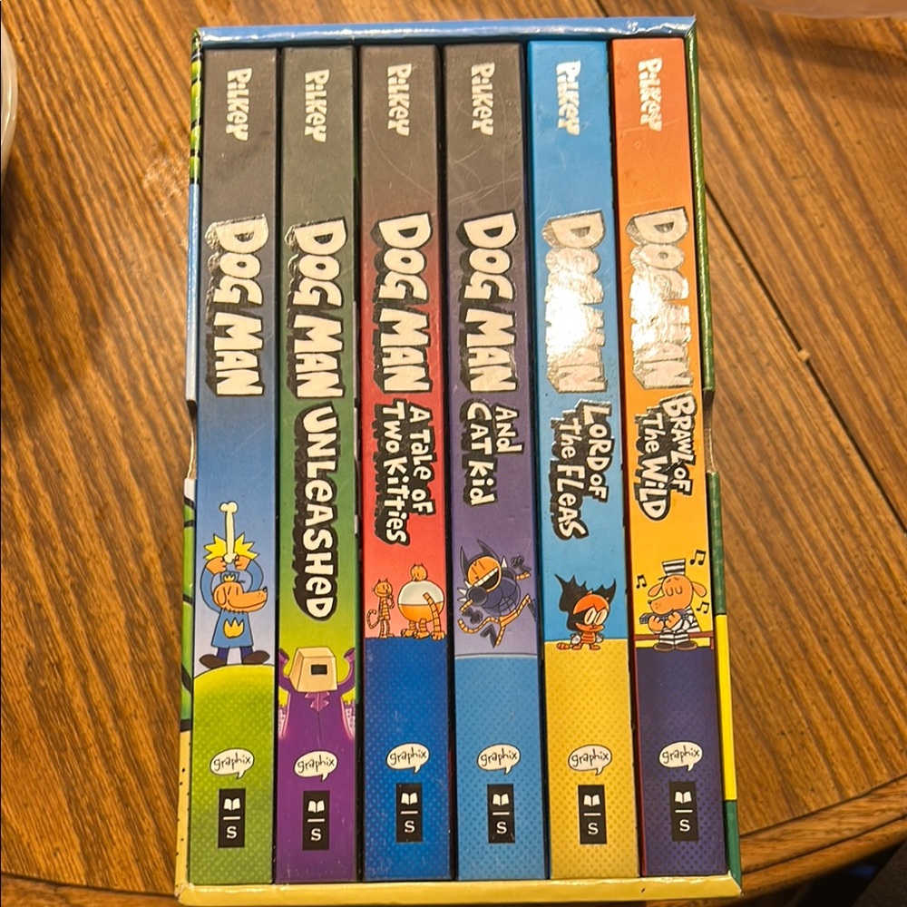 Dog Man Book Series Set